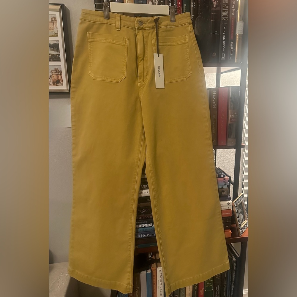 Rolla’s Sailor Jeans in Gold NWT Size 31